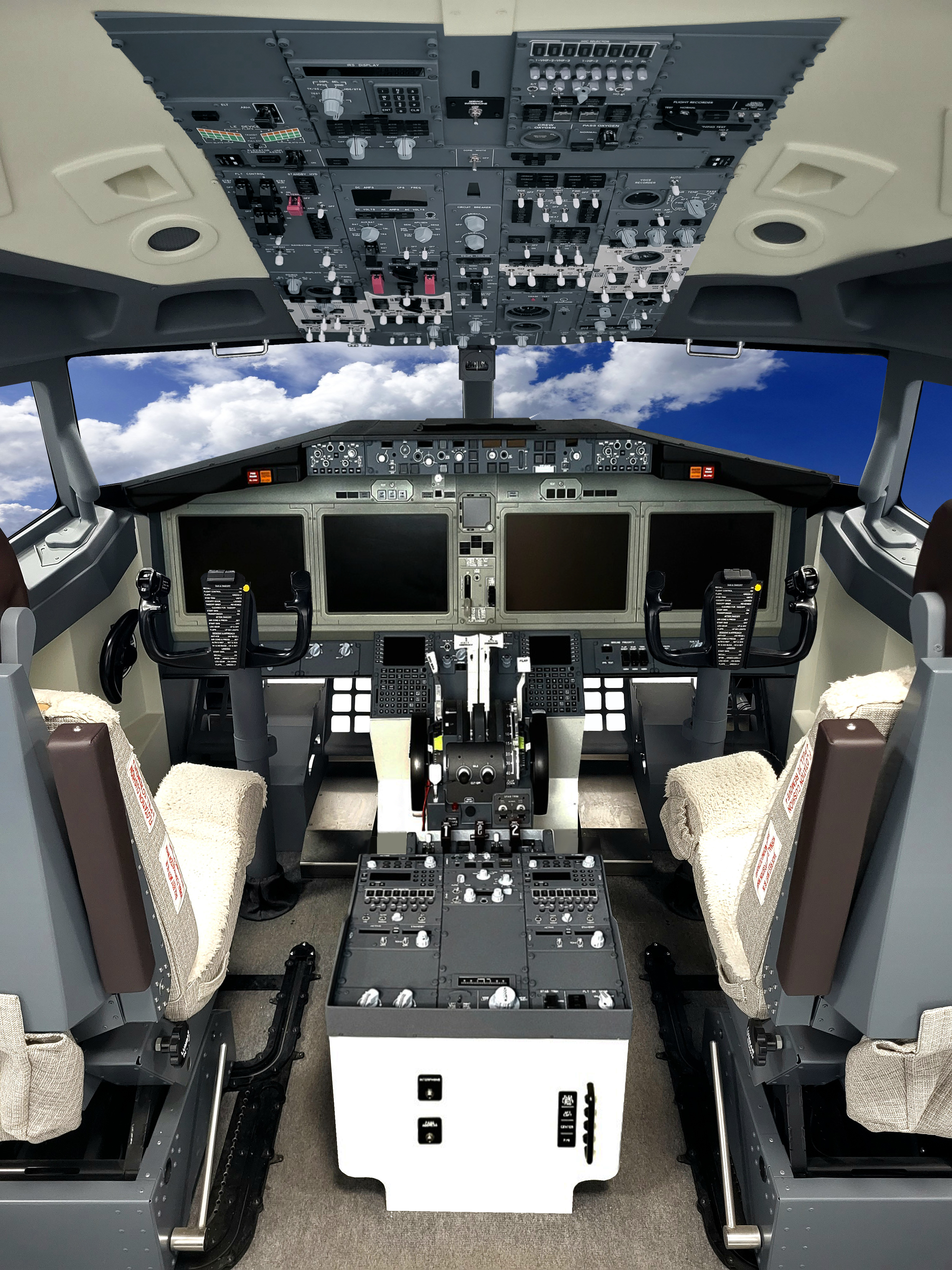 Cockpit B737 MAX Completo
